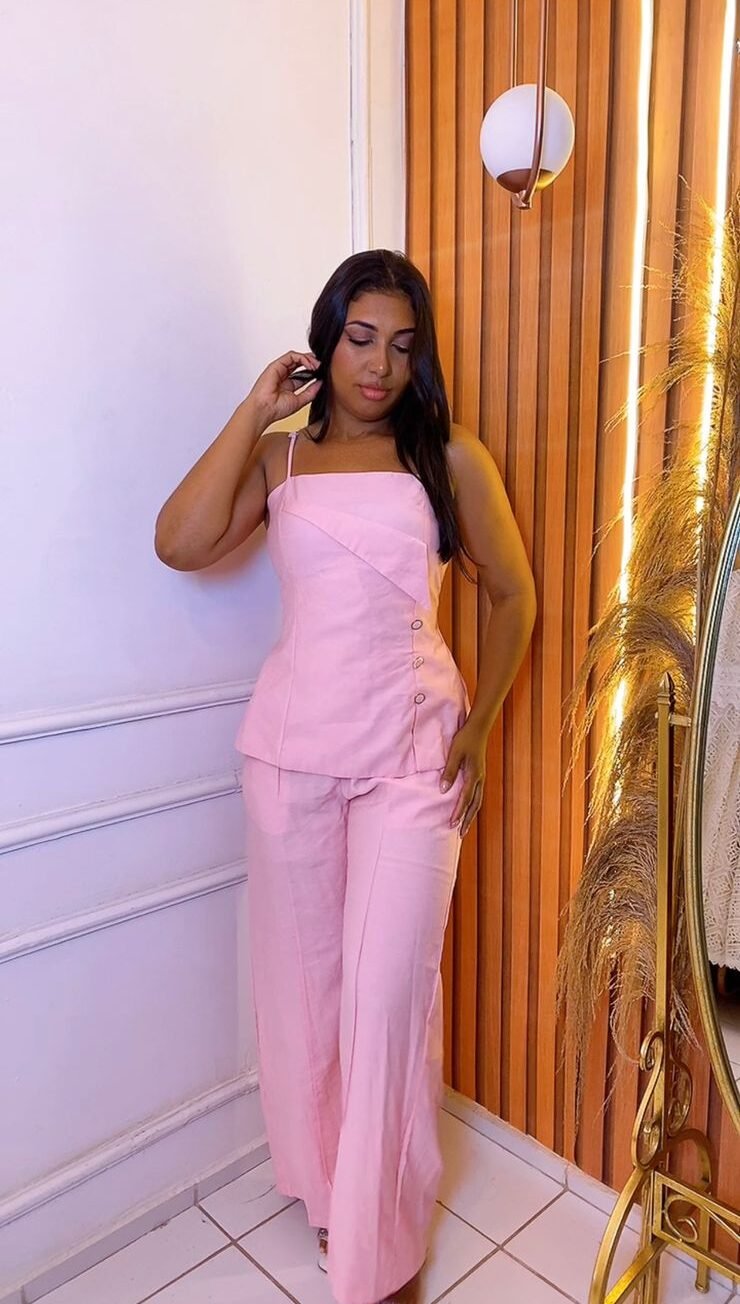 Conjunto rosa sensorial